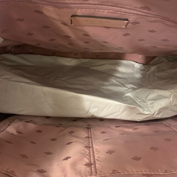 KATE SPADE CAMERON LARGE POCKET TOTE LEATHER PEONY - Picture 7 of 8